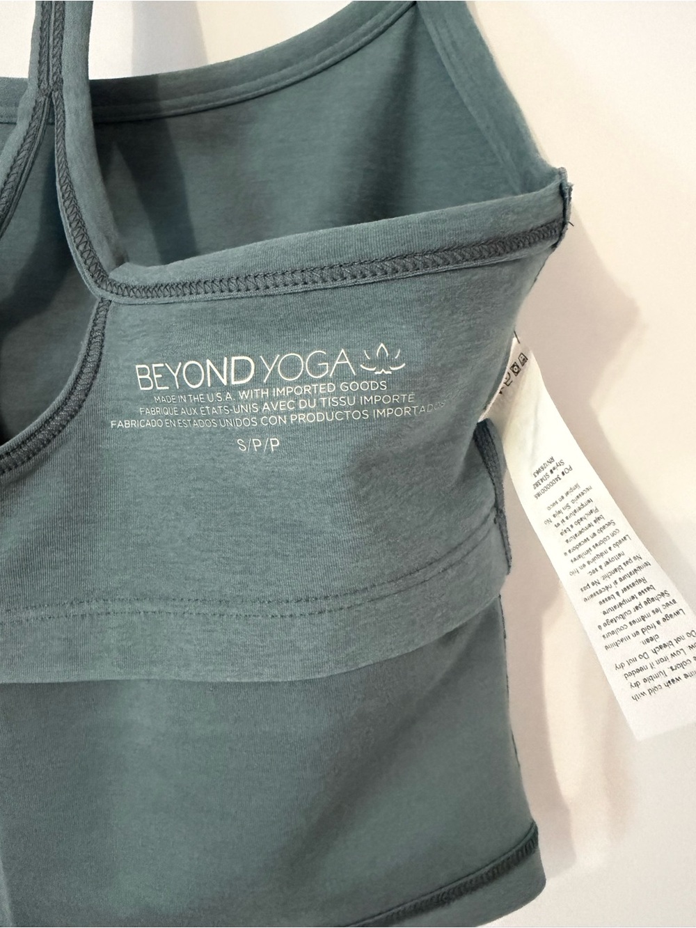 Spacedye™ Slim Racerback Cropped Tank - Picture 4 of 4